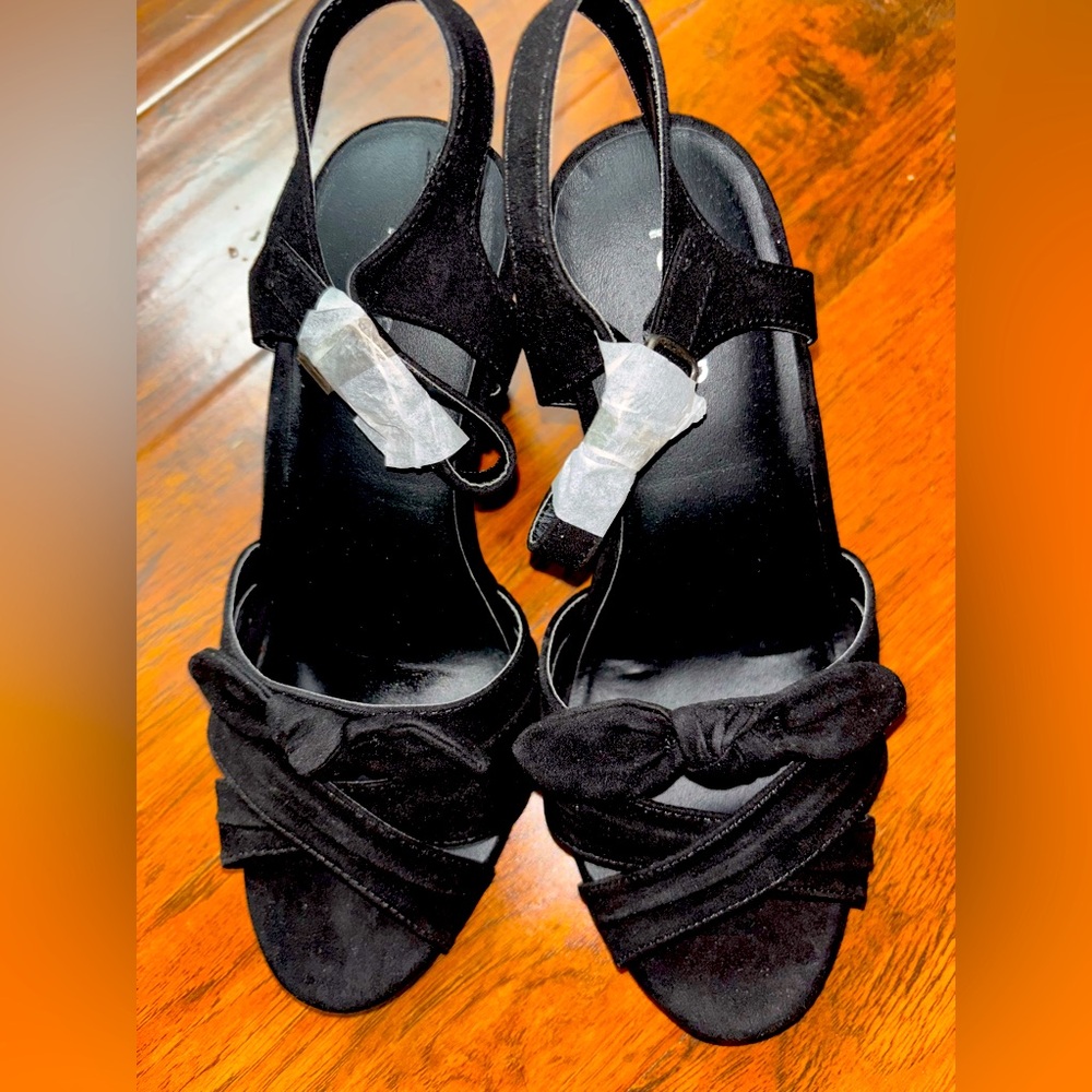 Torrid Brand black platform heels